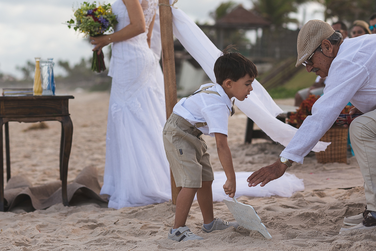 Fotografia casamento de dia em porto de galinhas de Eliane e Rodrigo feito por claudio cerri para o Super Click