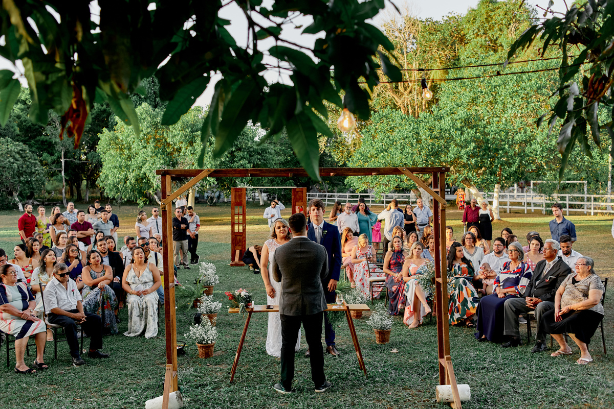 Casamento de dia Aldeia Jessika e Walisson Fotografia de Casamento SuperClick