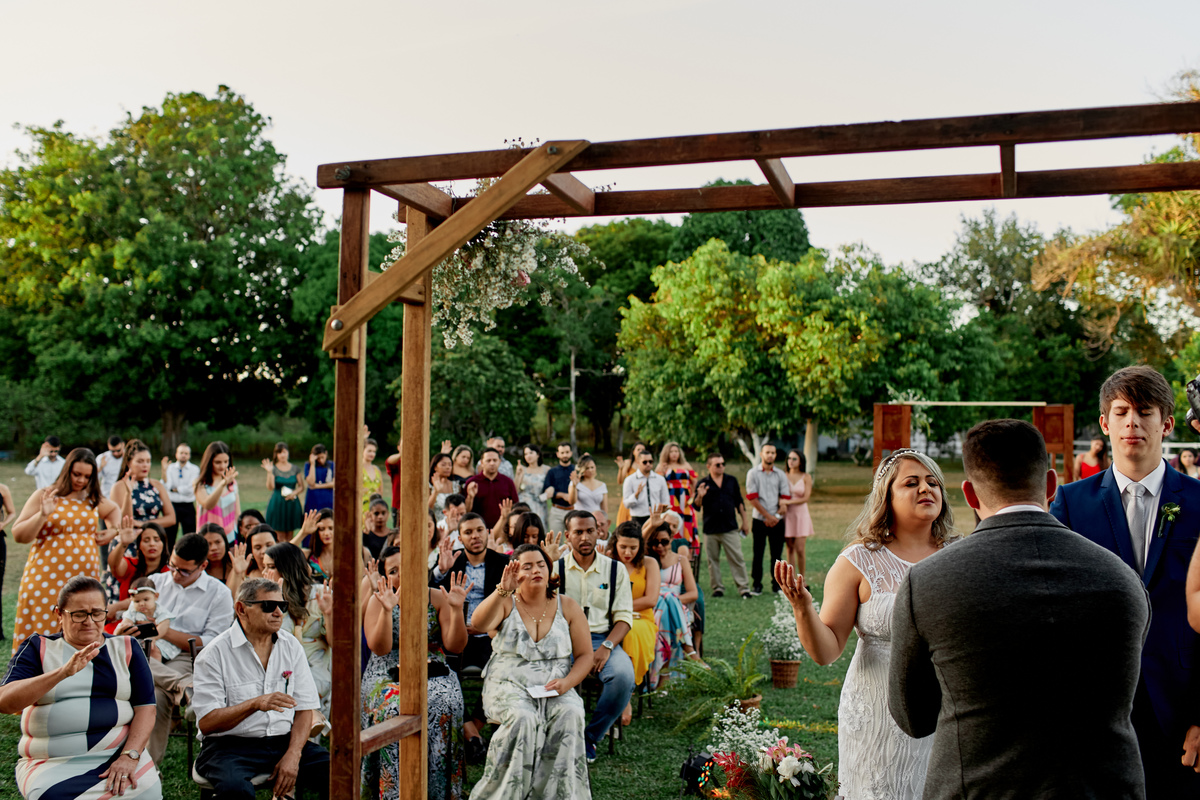 Casamento de dia Aldeia Jessika e Walisson Fotografia de Casamento SuperClick