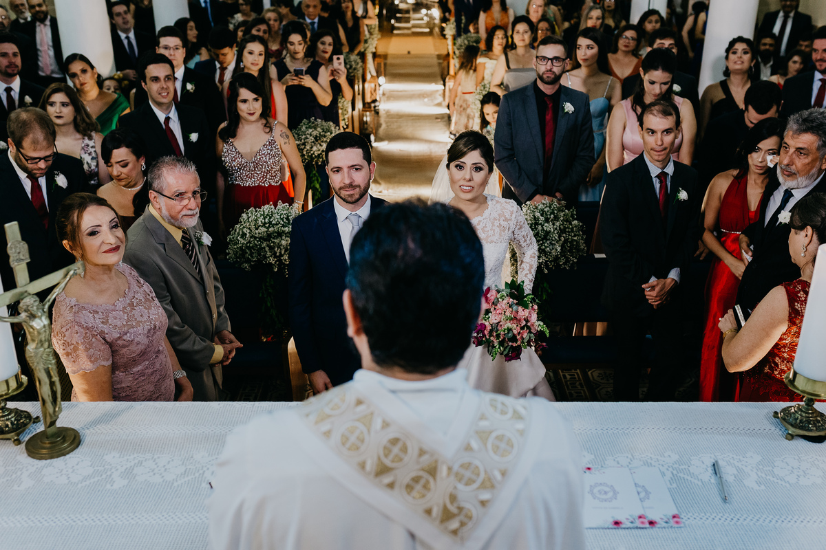 Fotografia de casamento Recife cerimônia Igreja recepcão Fiordes Gabi e Hugo
