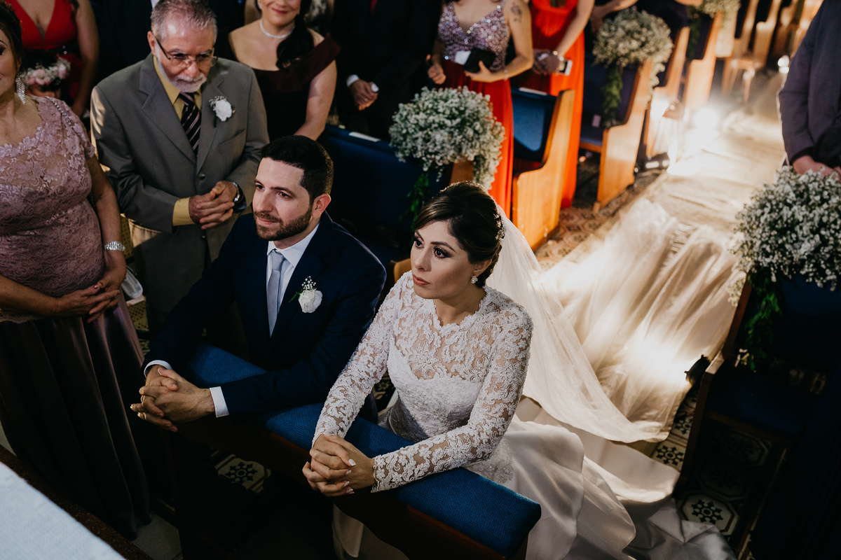Fotografia de casamento Recife cerimônia Igreja recepcão Fiordes Gabi e Hugo