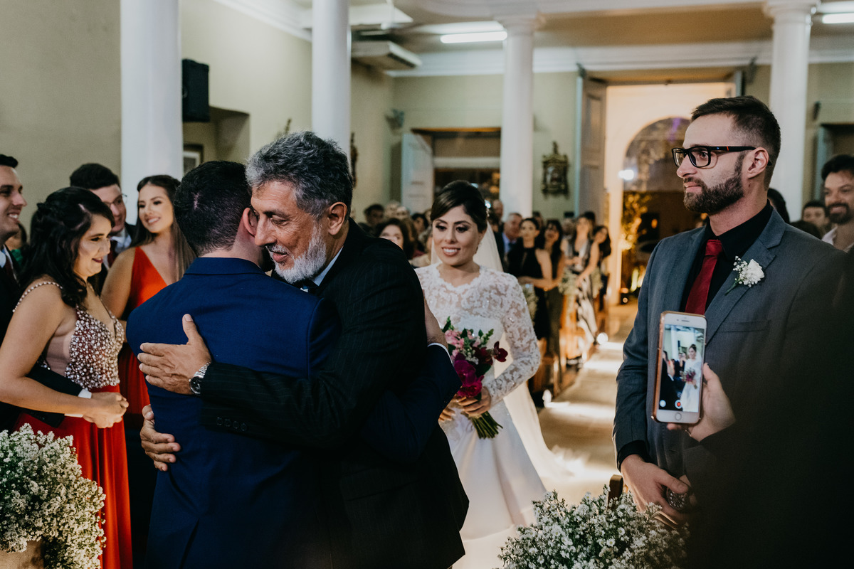 Fotografia de casamento Recife cerimônia Igreja recepcão Fiordes Gabi e Hugo