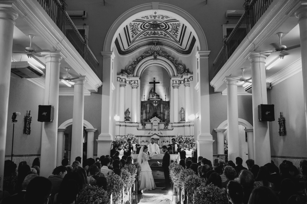 Fotografia de casamento Recife cerimônia Igreja recepcão Fiordes Gabi e Hugo