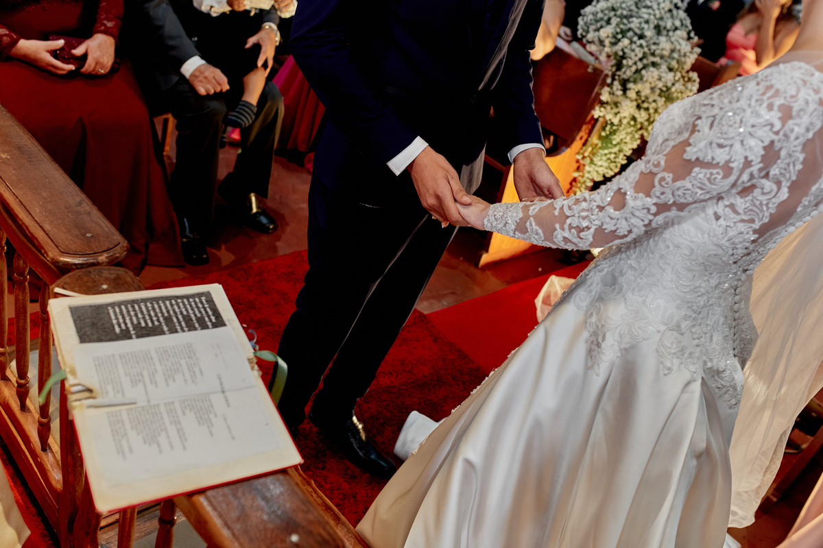 Fotografia de casamento Mayara e Betinho cerimonia igrejinha de boa viagem Recife