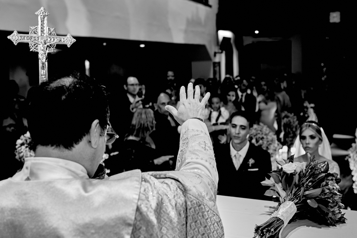 Fotografia de casamento Mayara e Betinho cerimonia igrejinha de boa viagem Recife