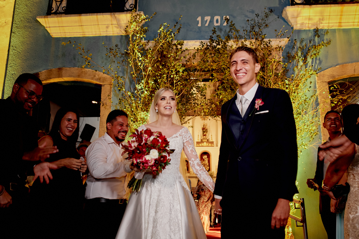 Fotografia de casamento Mayara e Betinho cerimonia igrejinha de boa viagem Recife