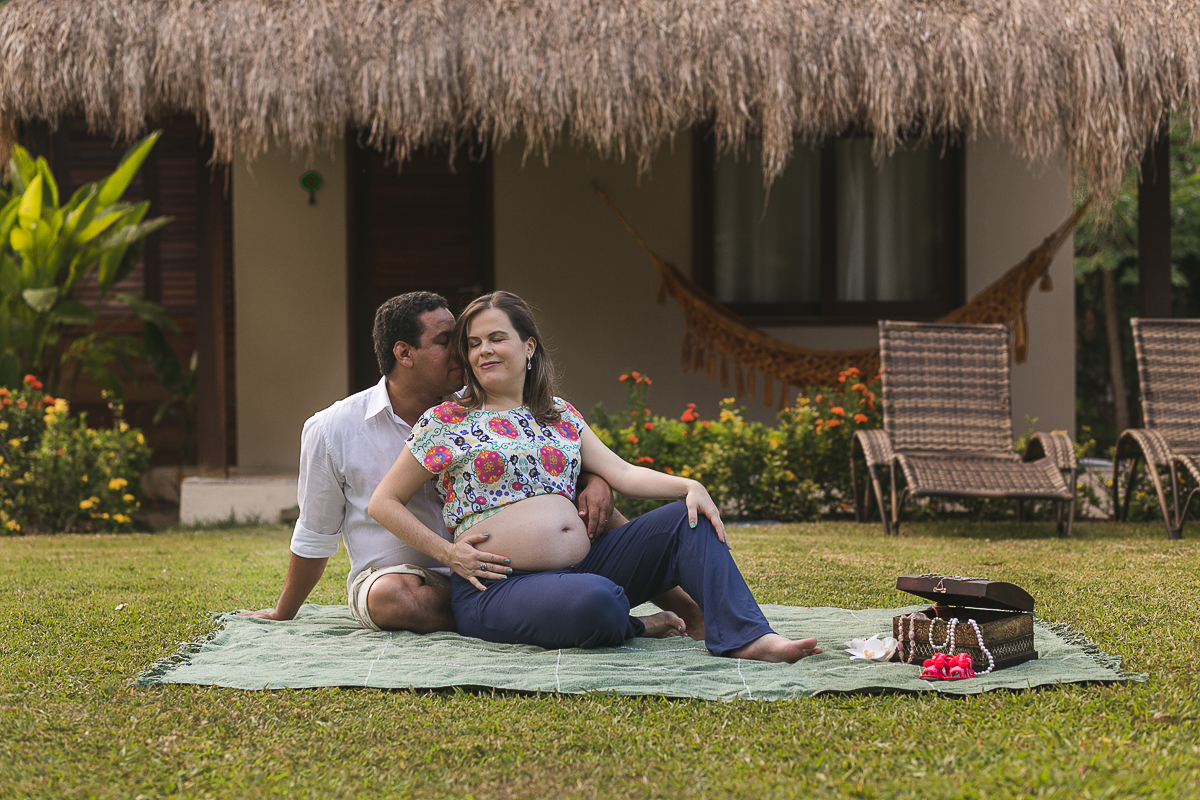 ensaio gestante em carneiros de viviane e tiago fotógrafo de gestante recife