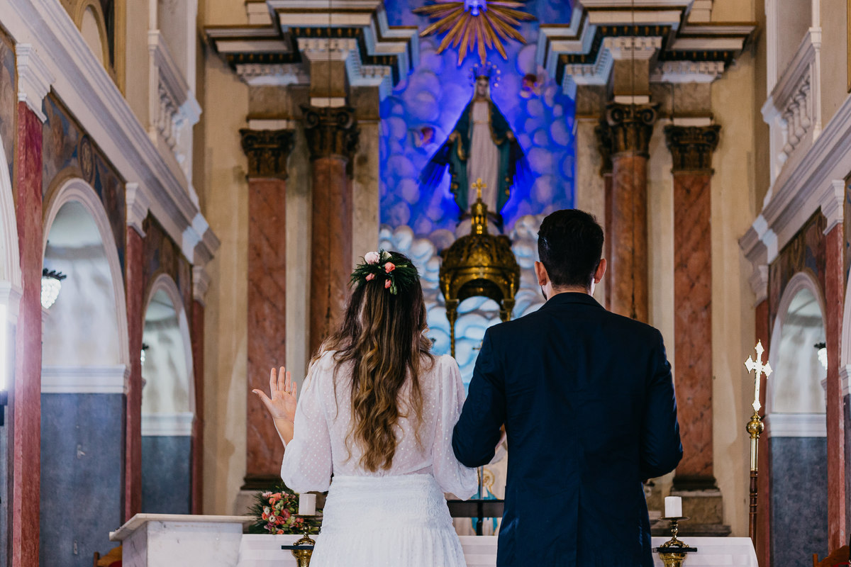 Casamento Fernanda e Guilherme Igreja das Graças Pandemia Fotografia de Casamento Recife SuperClick