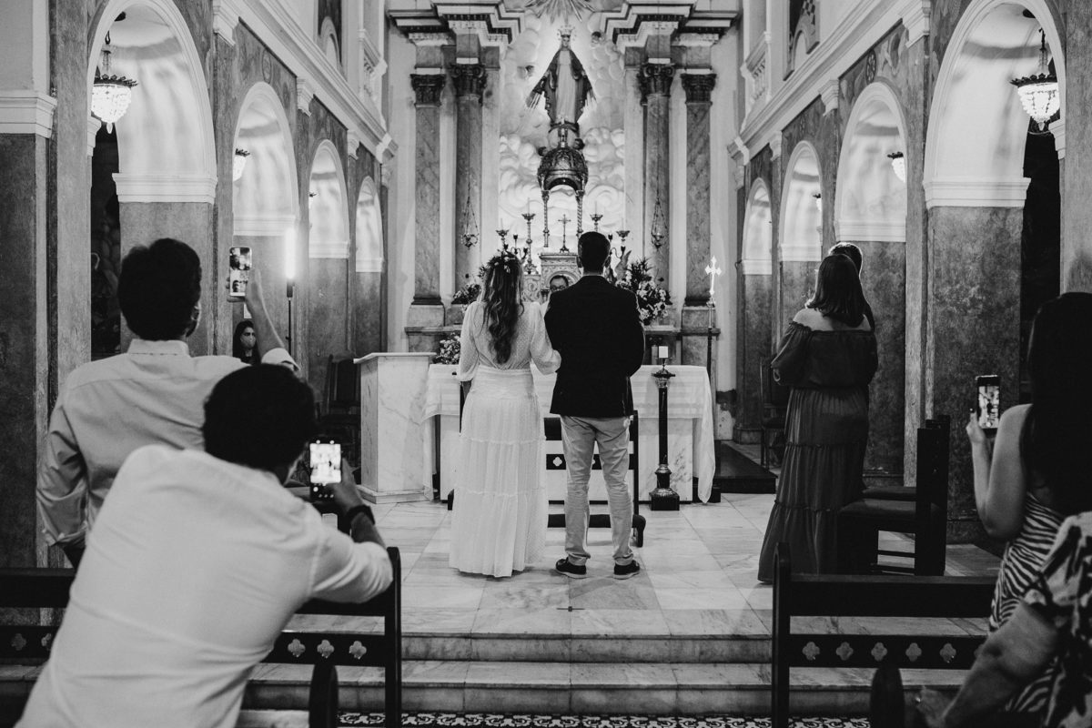Casamento Fernanda e Guilherme Igreja das Graças Pandemia Fotografia de Casamento Recife SuperClick