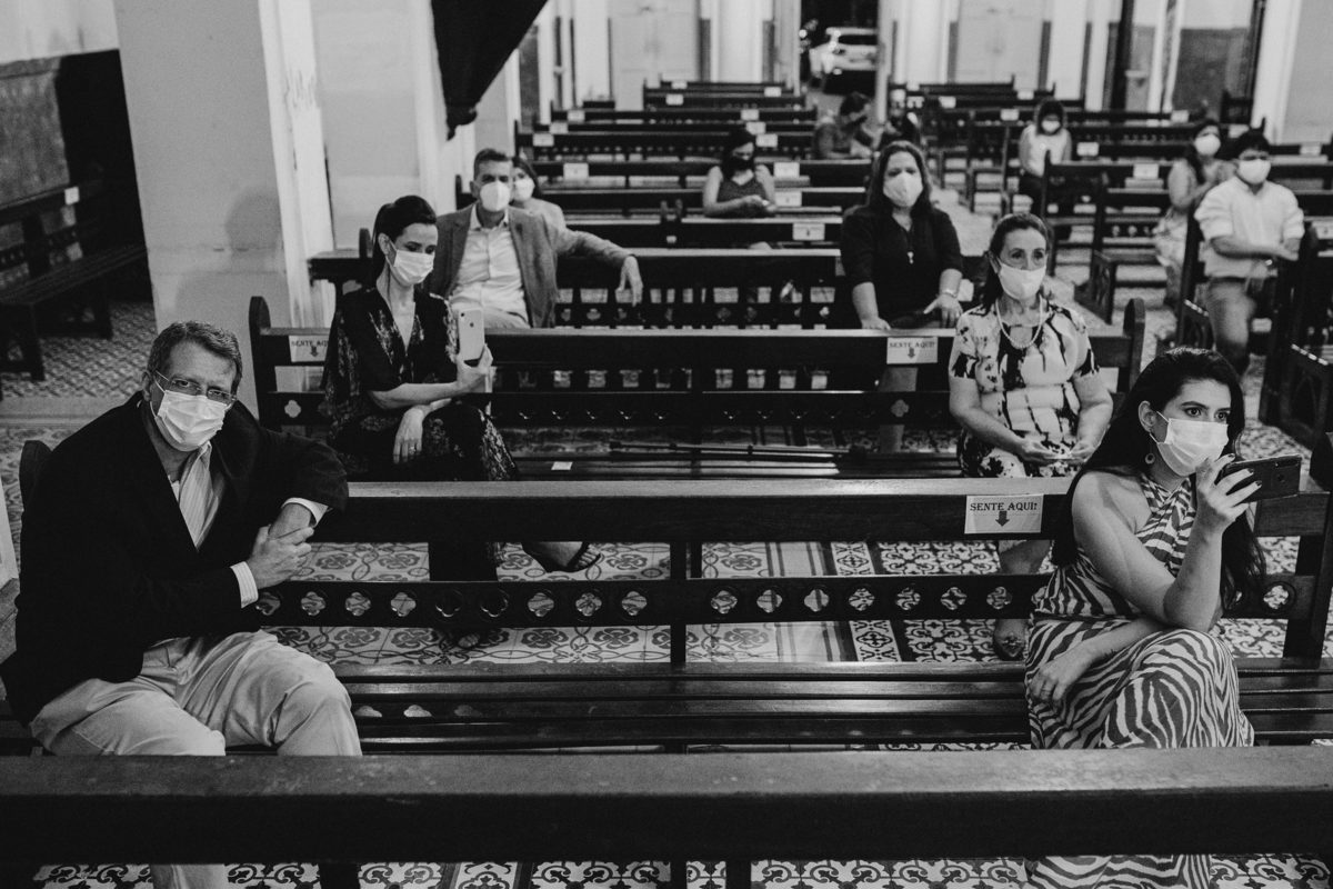 Casamento Fernanda e Guilherme Igreja das Graças Pandemia Fotografia de Casamento Recife SuperClick