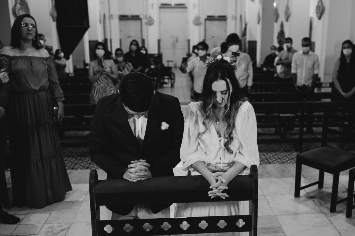 Casamento Fernanda e Guilherme Igreja das Graças Pandemia Fotografia de Casamento Recife SuperClick