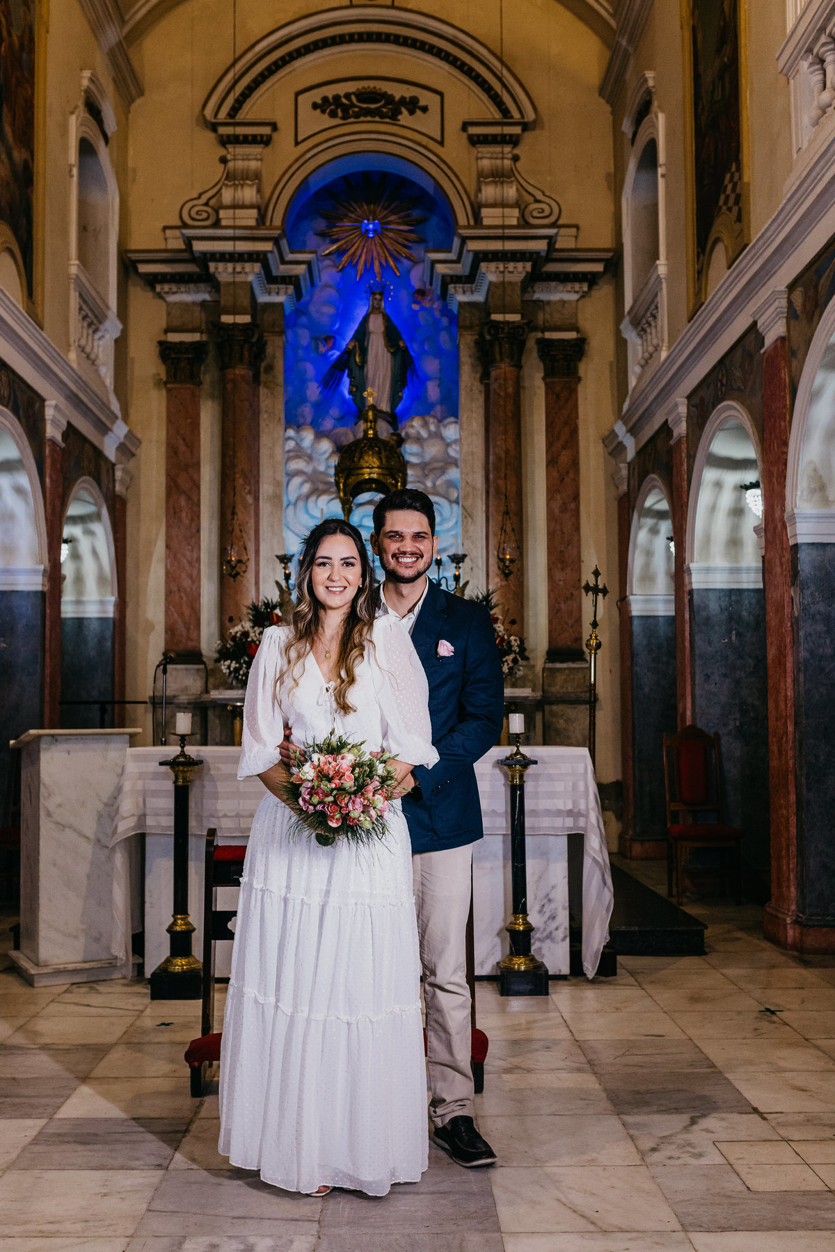 Casamento Fernanda e Guilherme Igreja das Graças Pandemia Fotografia de Casamento Recife SuperClick