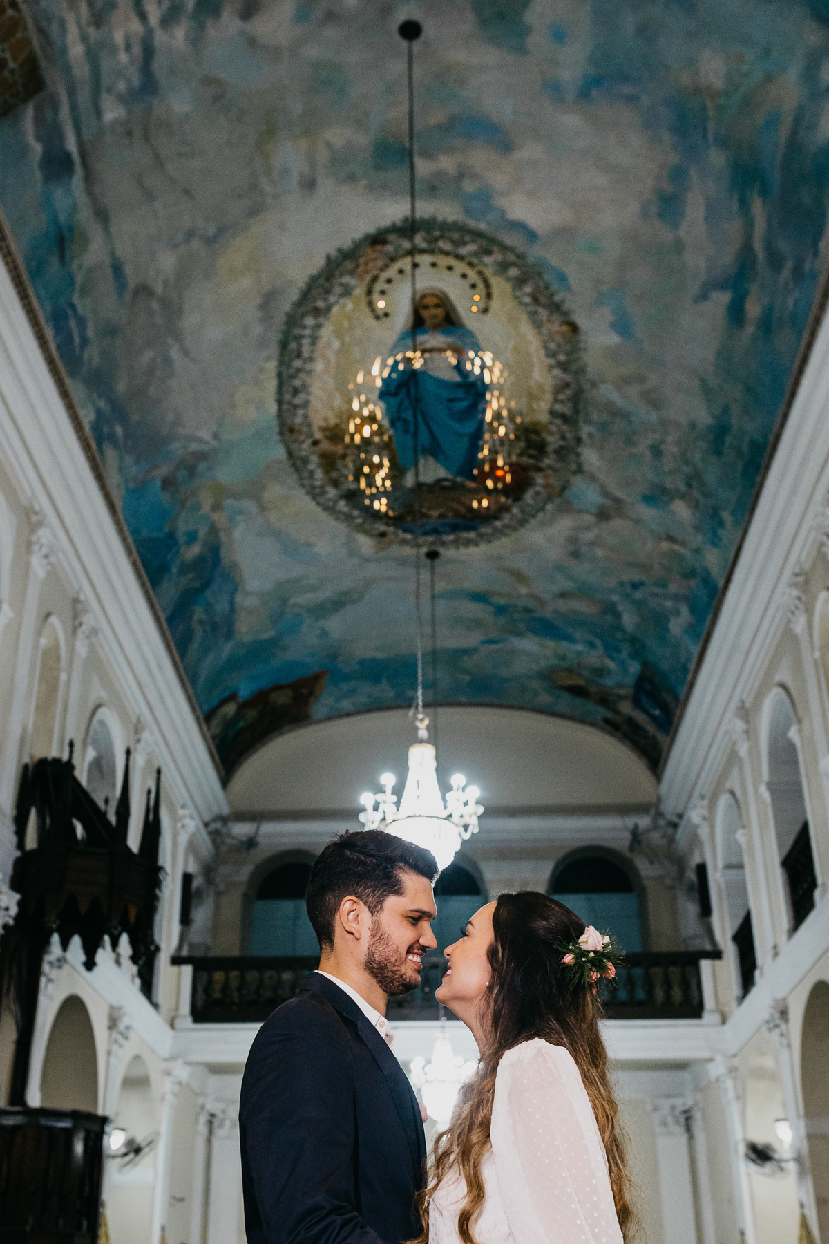 Casamento Fernanda e Guilherme Igreja das Graças Pandemia Fotografia de Casamento Recife SuperClick