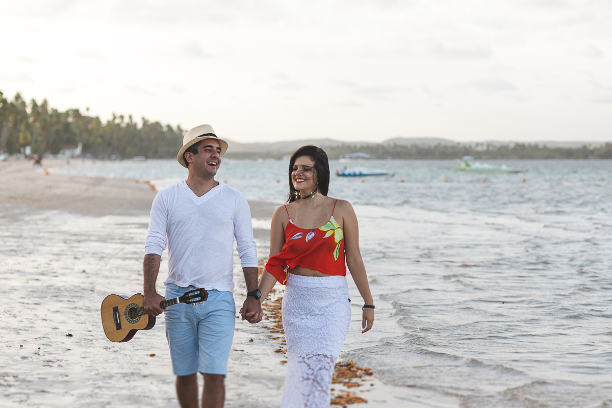 ensaio casal pre wedding em carneiros pernambuco de marcelly e rafael feito por claudio cerri para o super click