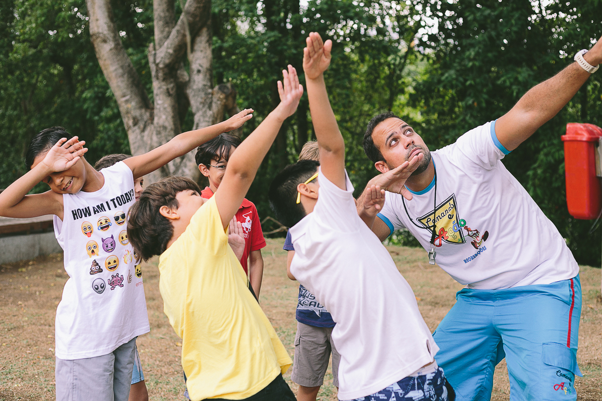 aniversário infantil de mateas no parque do baobá