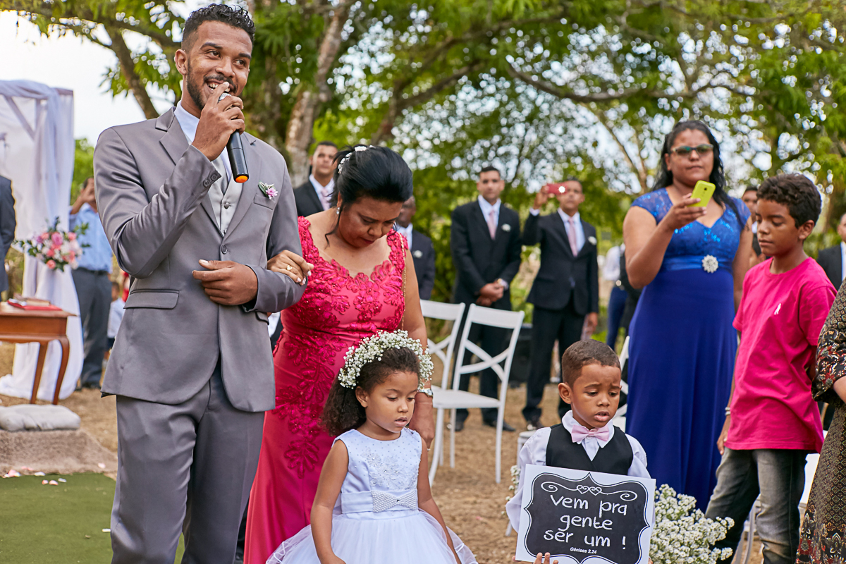 Fotografia de casamento de Poli e Rau realizado em Aldeia por Claudio Cerri Super Click