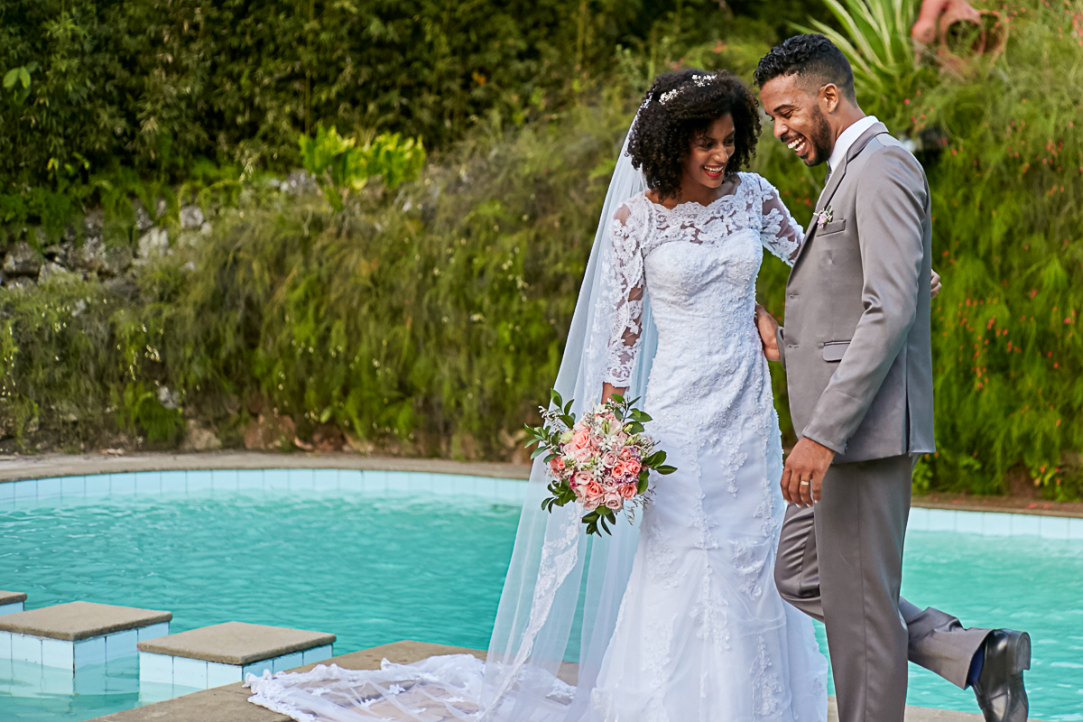 Fotografia de casamento de Poli e Rau realizado em Aldeia por Claudio Cerri Super Click