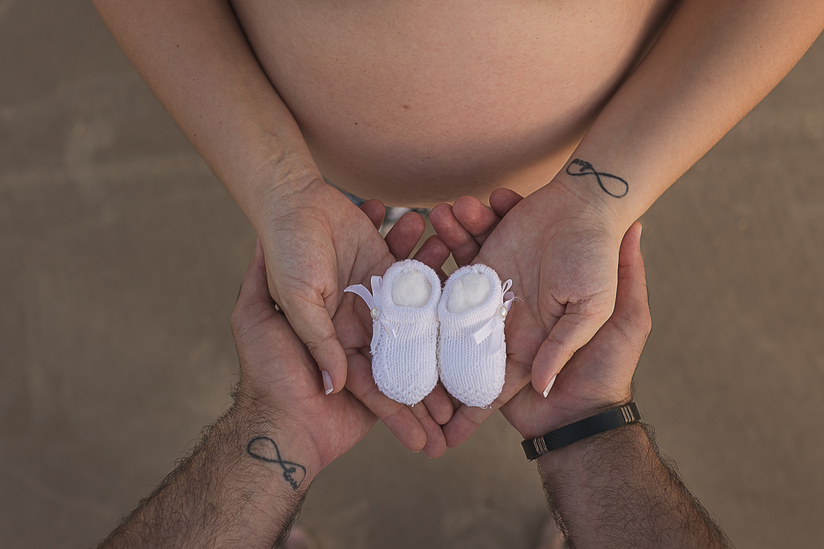 Fotografia de gestante praia do paiva recife de patrícia e mable feito por claudio cerri para o super click