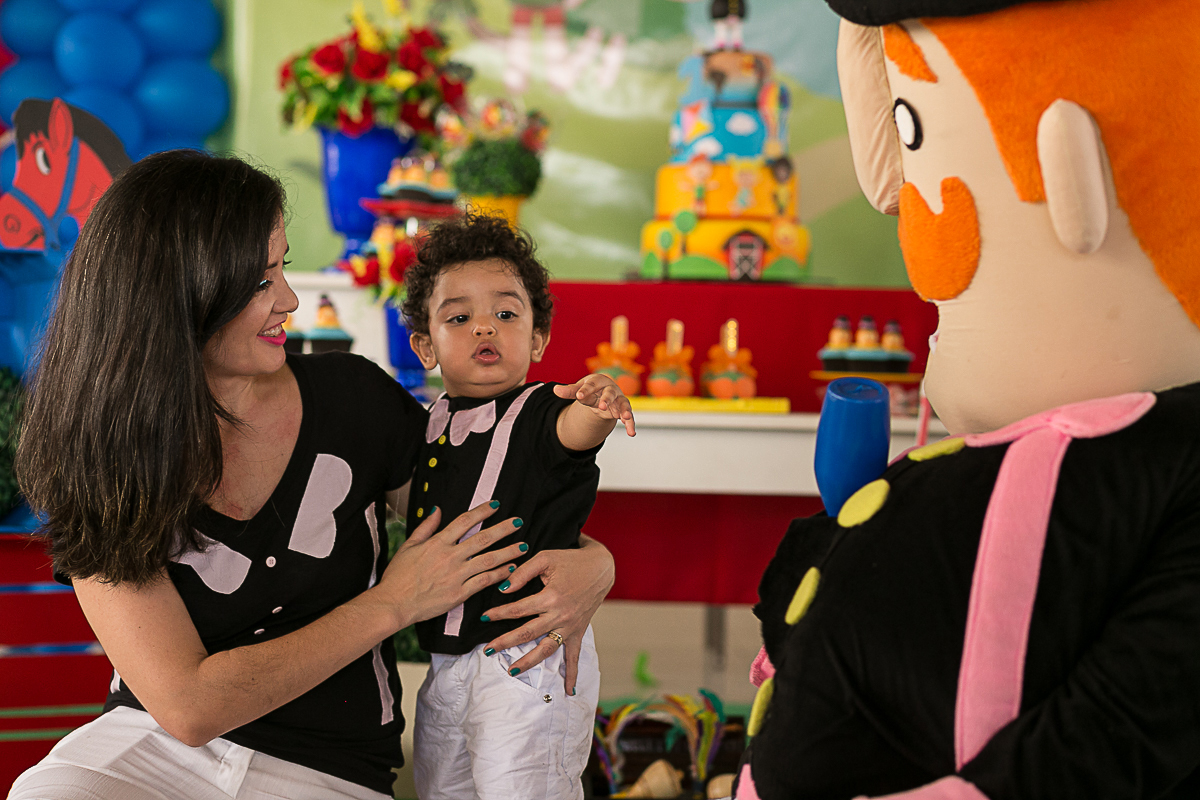 Fotografia aniversário 1 aninho Theo em Jaboatão feito pelo Super Click