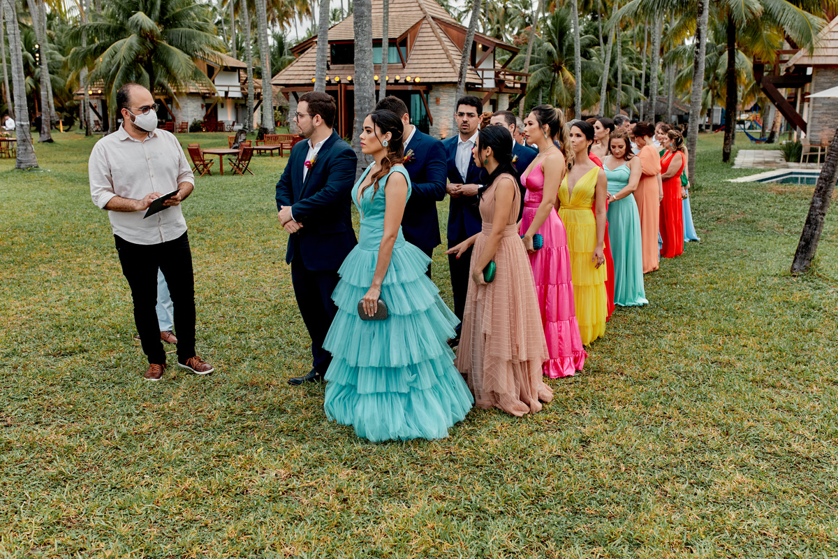 Casamento de Dia em Carneiros de Yurika e Lazaro, fotografia de casamento SuperClick