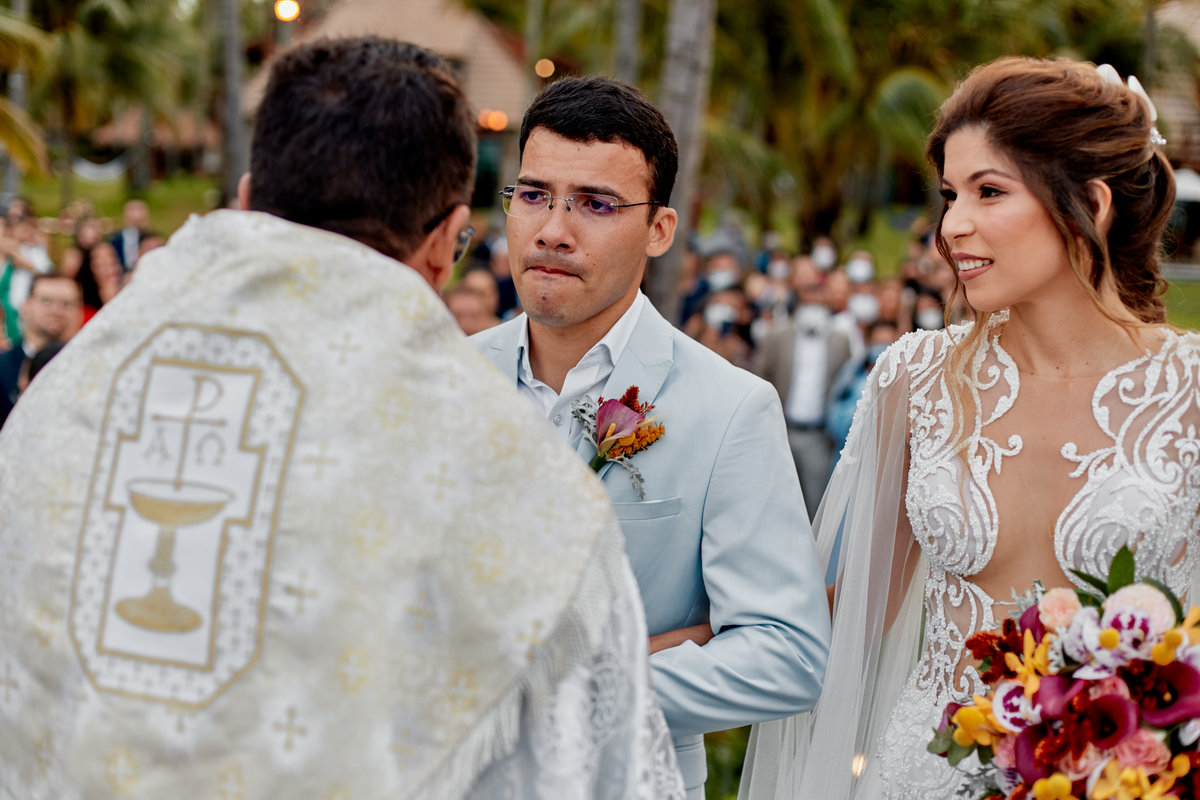 Casamento de Dia em Carneiros de Yurika e Lazaro, fotografia de casamento SuperClick