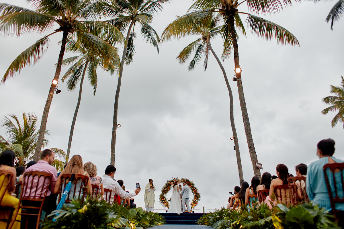 Casamento de Dia em Carneiros de Yurika e Lazaro, fotografia de casamento SuperClick