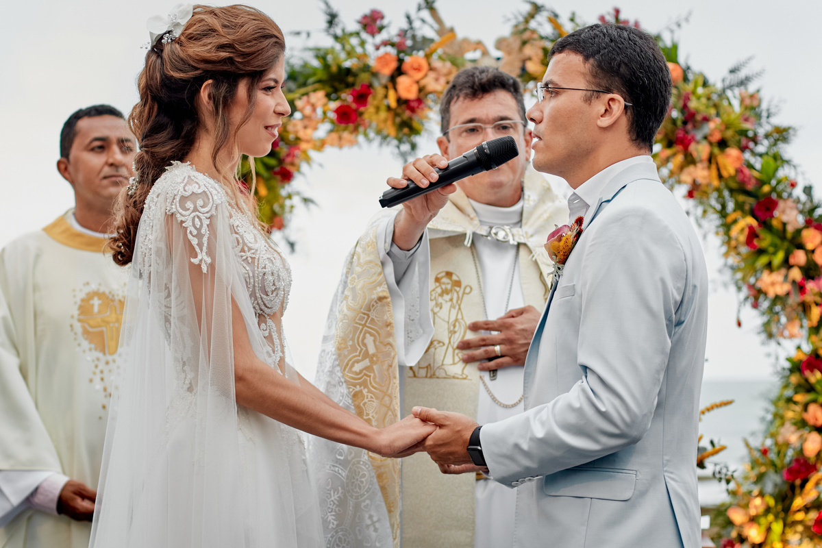 Casamento de Dia em Carneiros de Yurika e Lazaro, fotografia de casamento SuperClick