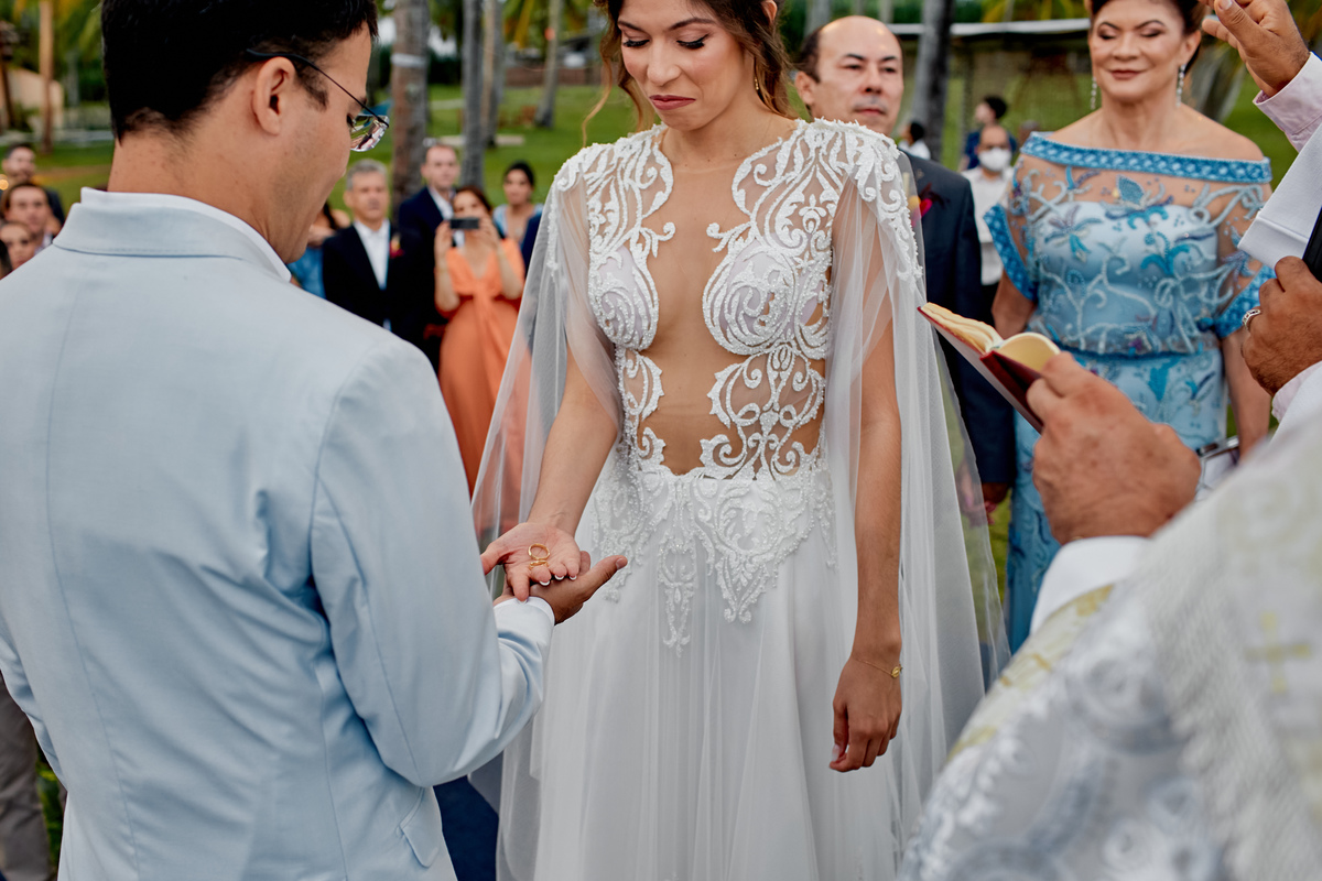 Casamento de Dia em Carneiros de Yurika e Lazaro, fotografia de casamento SuperClick