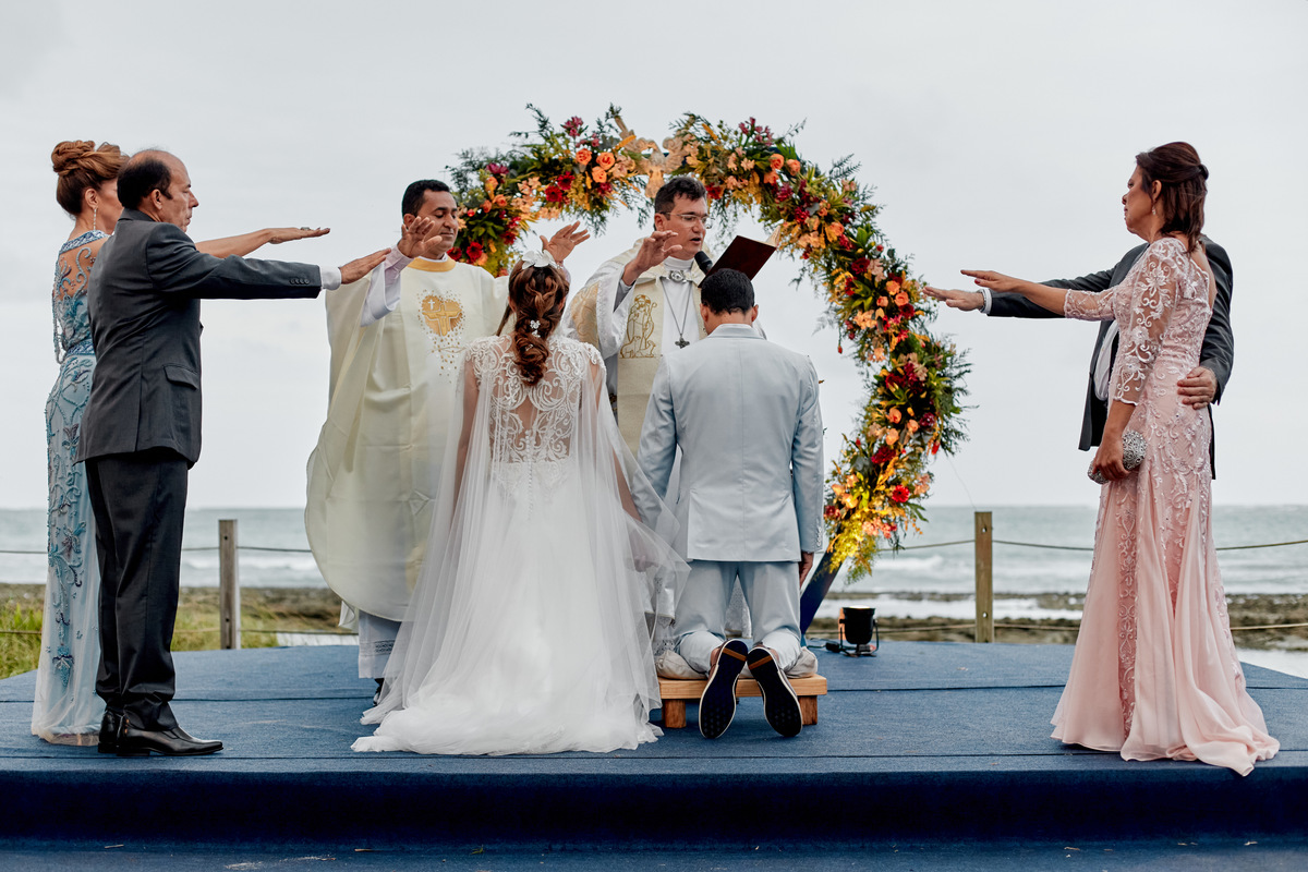 Casamento de Dia em Carneiros de Yurika e Lazaro, fotografia de casamento SuperClick