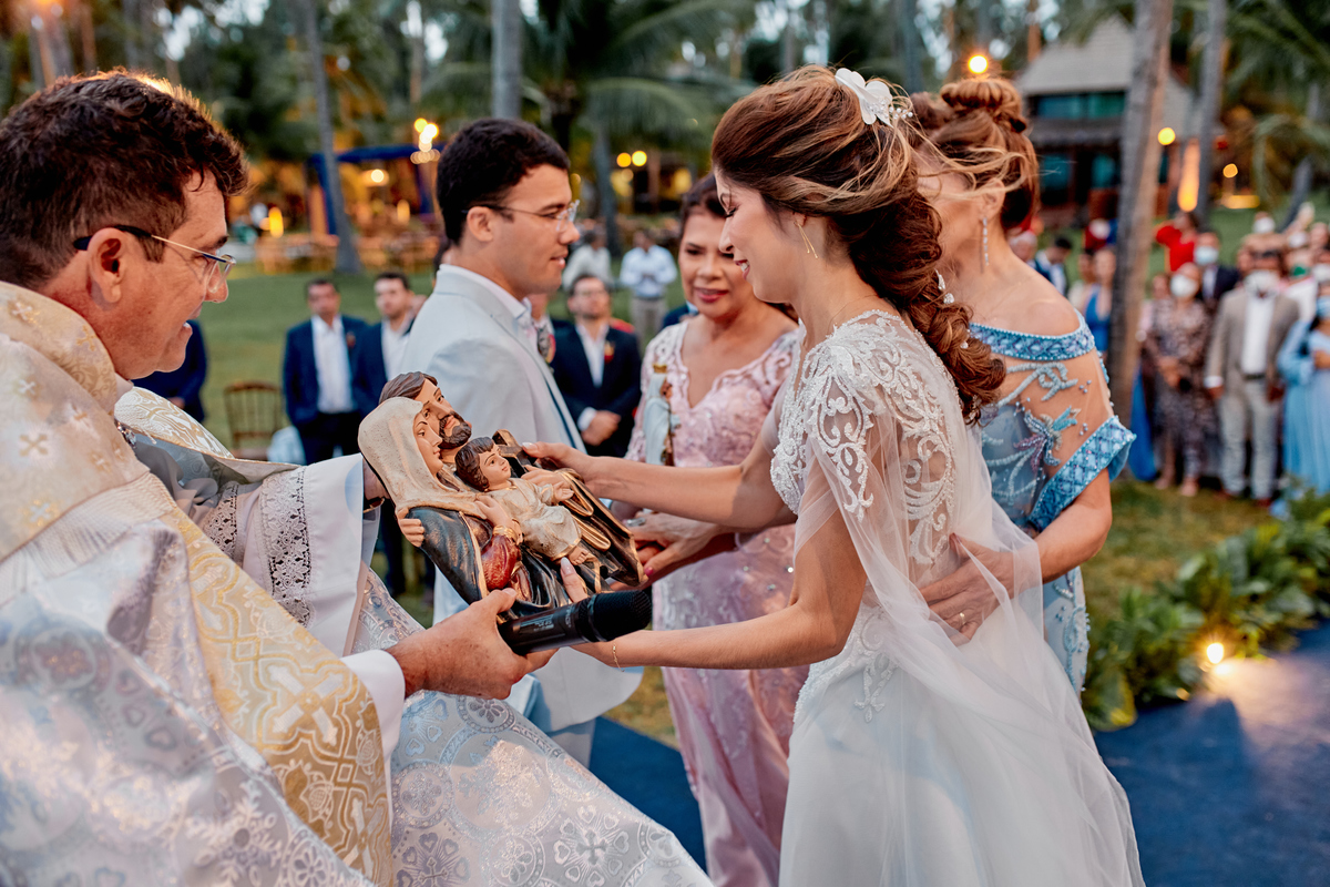Casamento de Dia em Carneiros de Yurika e Lazaro, fotografia de casamento SuperClick