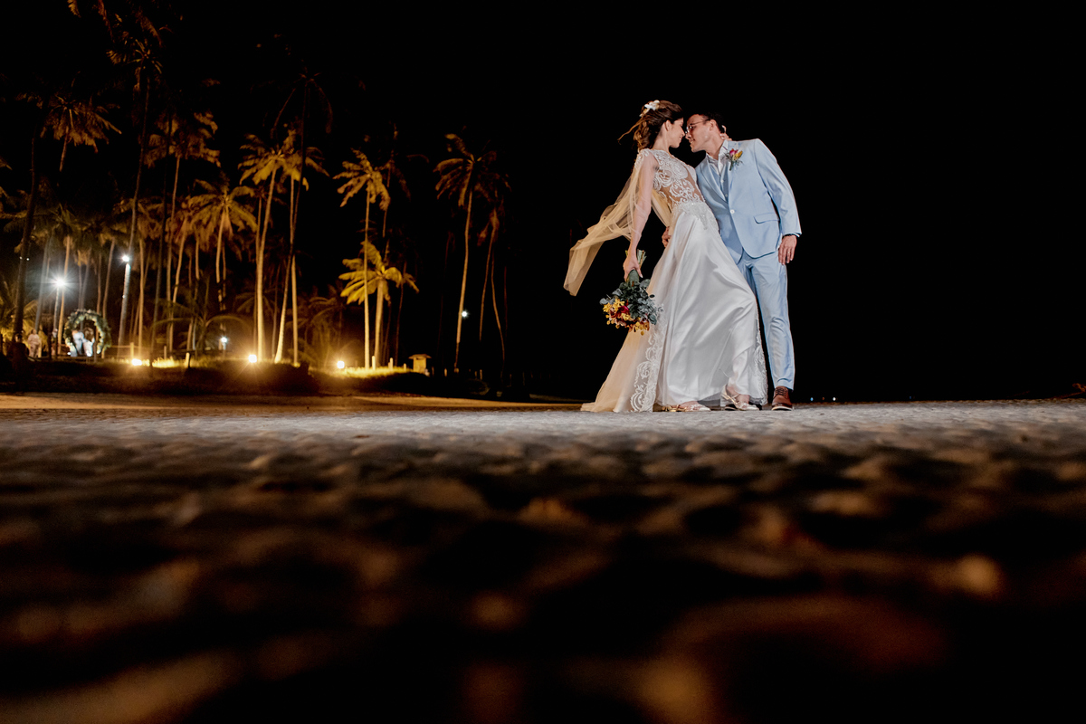 Casamento de Dia em Carneiros de Yurika e Lazaro, fotografia de casamento SuperClick