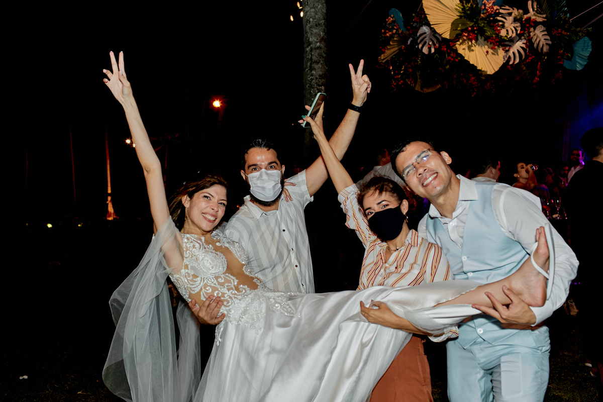 Casamento de Dia em Carneiros de Yurika e Lazaro, fotografia de casamento SuperClick