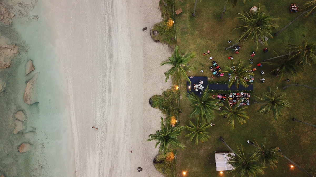 Casamento de Dia em Carneiros de Yurika e Lazaro, fotografia de casamento SuperClick
