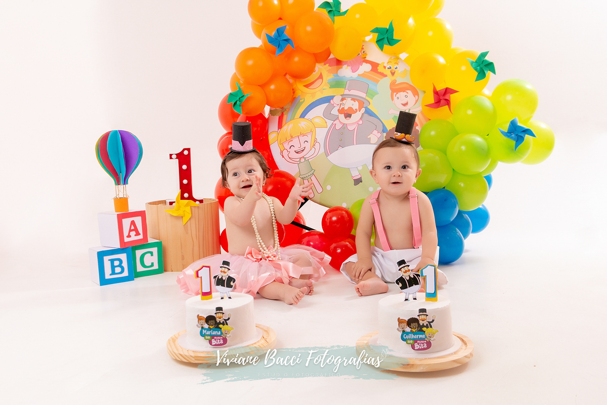 Guilherme e Mariana - 11 meses