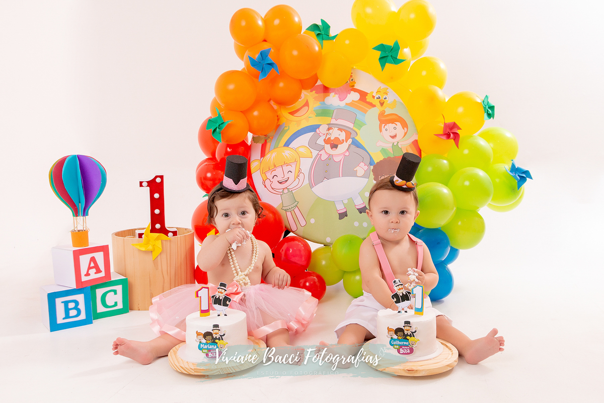 Guilherme e Mariana - 11 meses