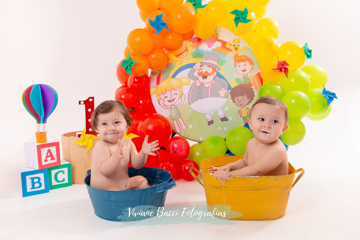 Guilherme e Mariana - 11 meses