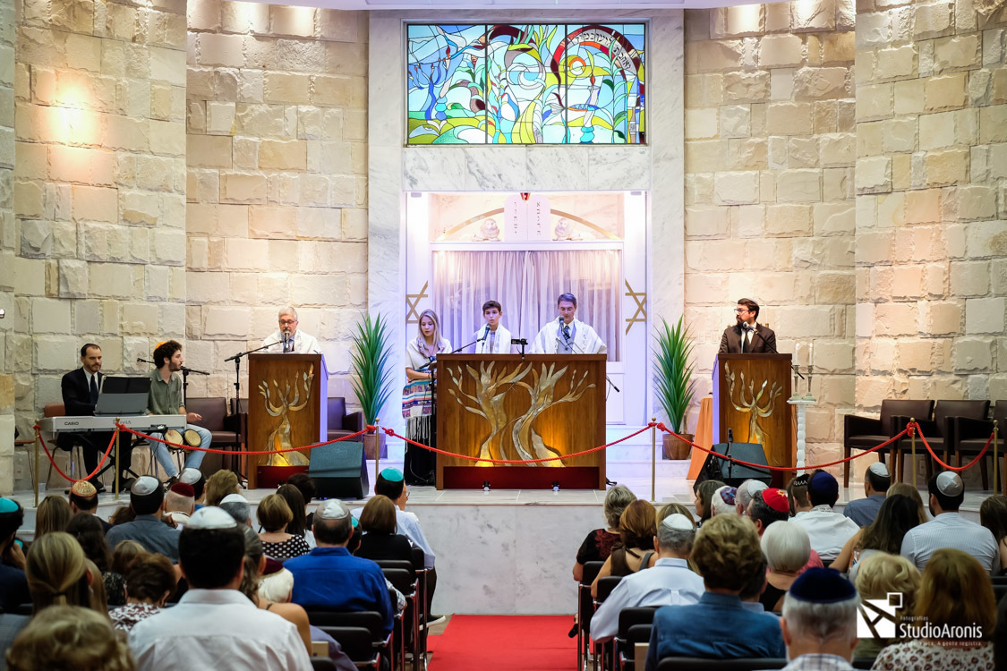 Shabat na Sinagoga Sibra RS - Porto Alegre - Rio Grande do Sul - Brasil - Rabino Guershon Kwasniewski