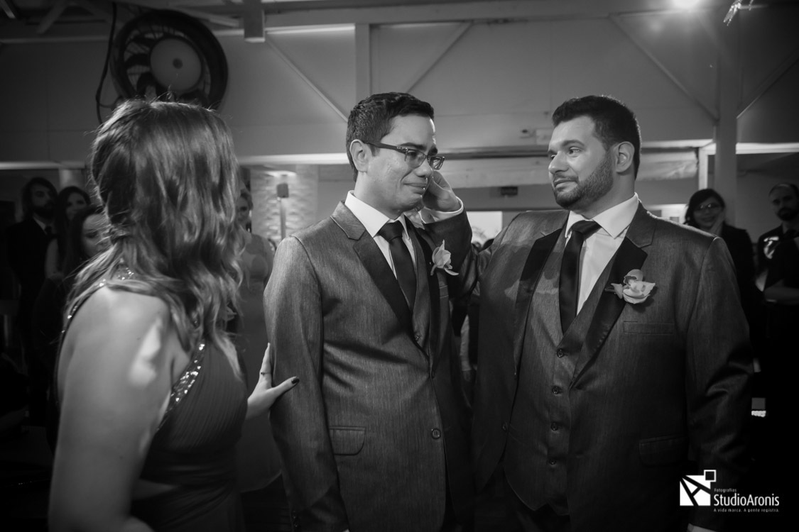 Foto Jornalismo em Casamento - Fotos de Emoção - Preto e Branco