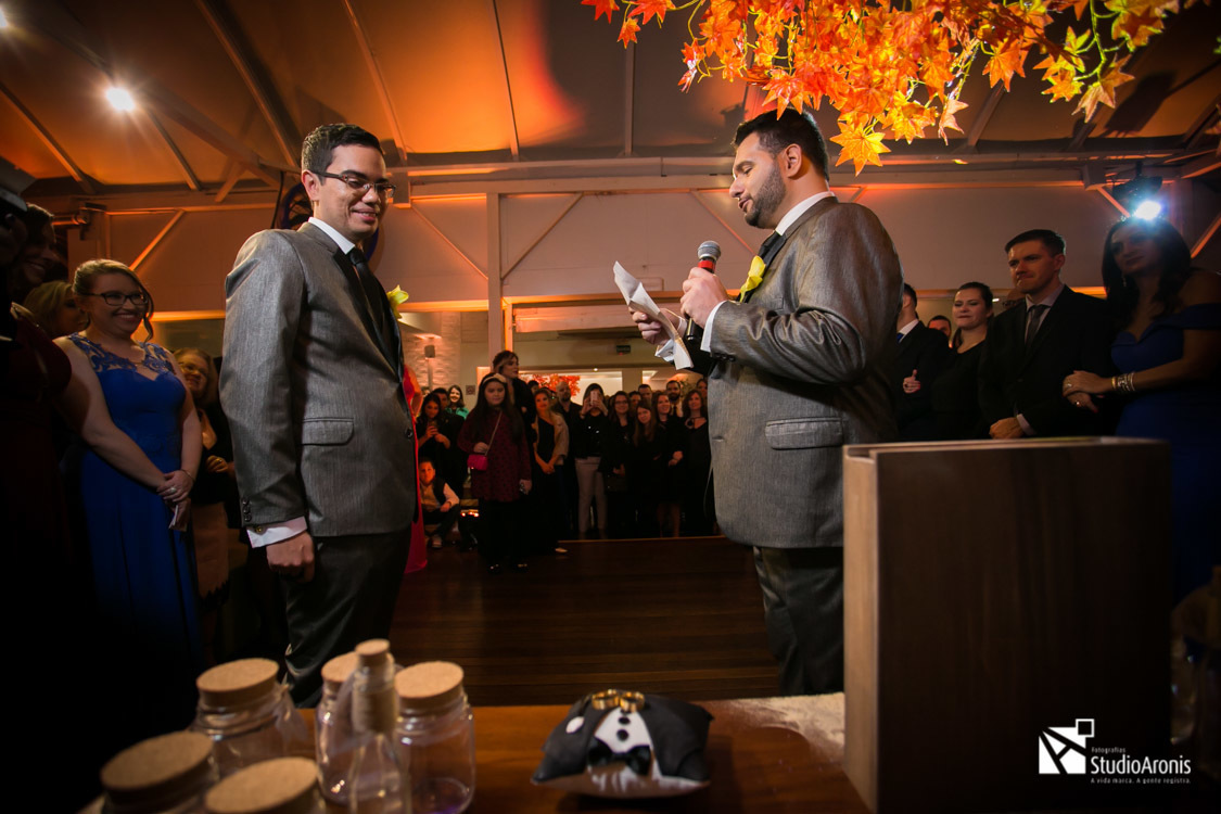 Votos dos noivos - Casamento Homoafetivo