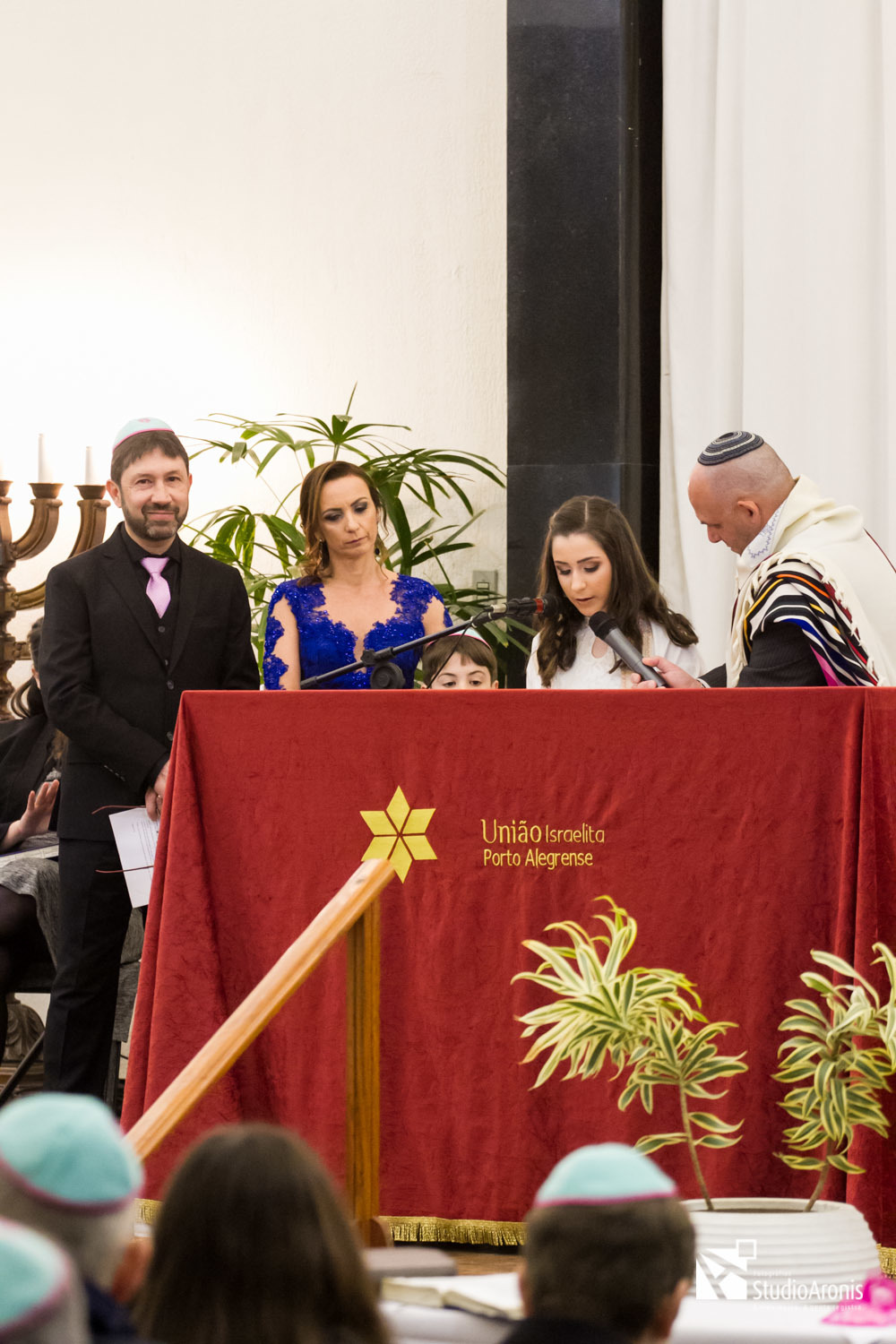 Fotos de Bat Mitzvah em Porto Alegre - Rabino  Ari Oliszewski - Sinagoga União