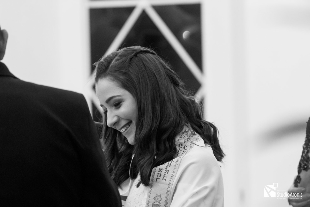 Bat Mitzvah Sinagoga União Israelita Porto Alegre - Studio Aronis Fotografias - Foto em Preto e Branco - Judaísmo
