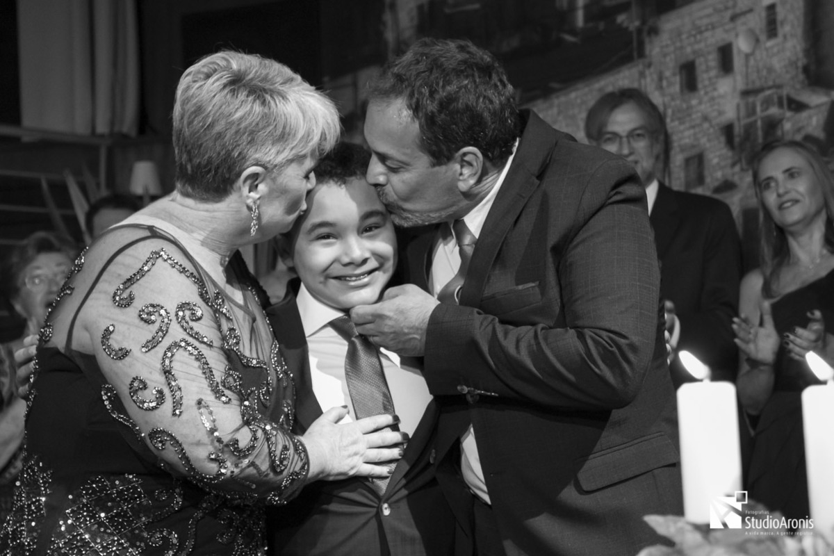 Fotos emocionantes de bar mitzvah em porto alegre - família - amor