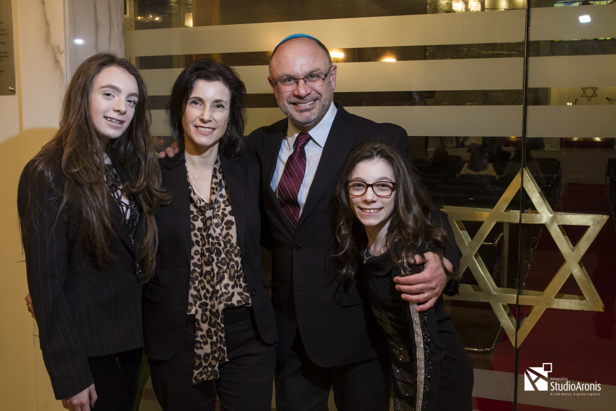 Bat Mitzvah Singagoga Sibra Porto Alegre Rio Grande do Sul Brasil Estrela de David Judaísmo Cerimônia Judaica