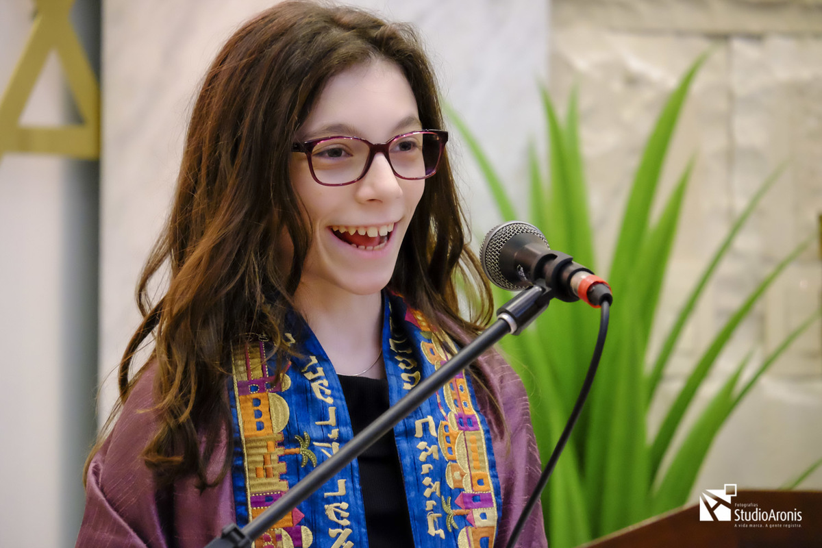 Bat Mitzvah Singagoga Sibra Porto Alegre Rio Grande do Sul Brasil Estrela de David Judaísmo Cerimônia Judaica Studio Aronis