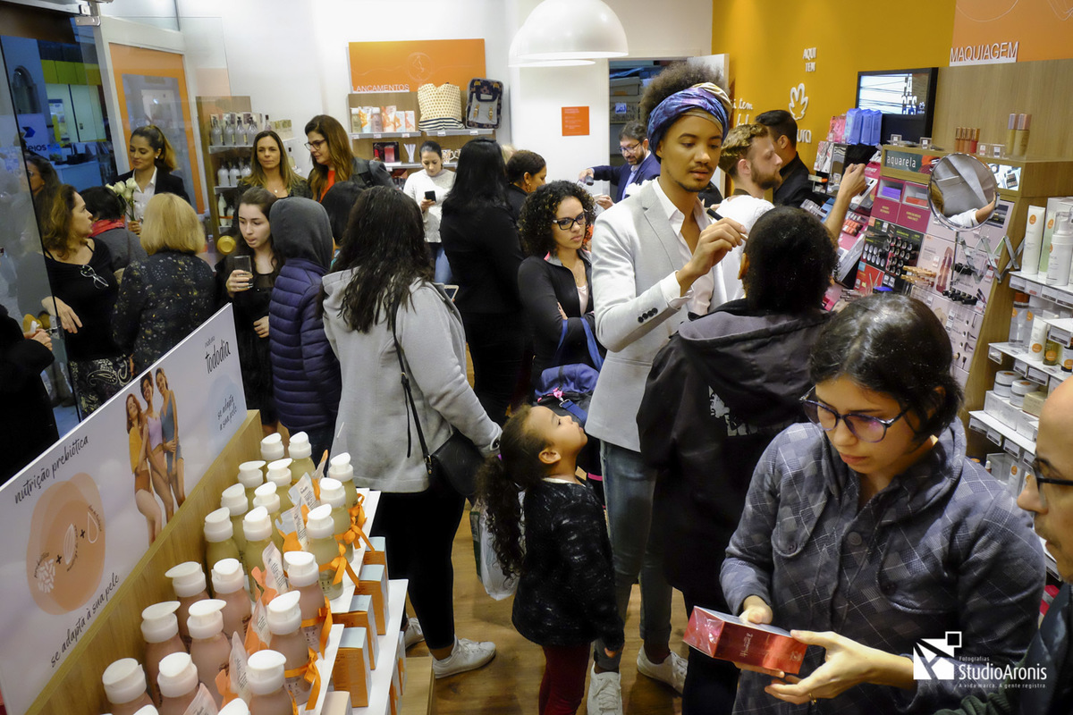Inauguração Loja Natura em Porto Alegre Galeria Chaves
