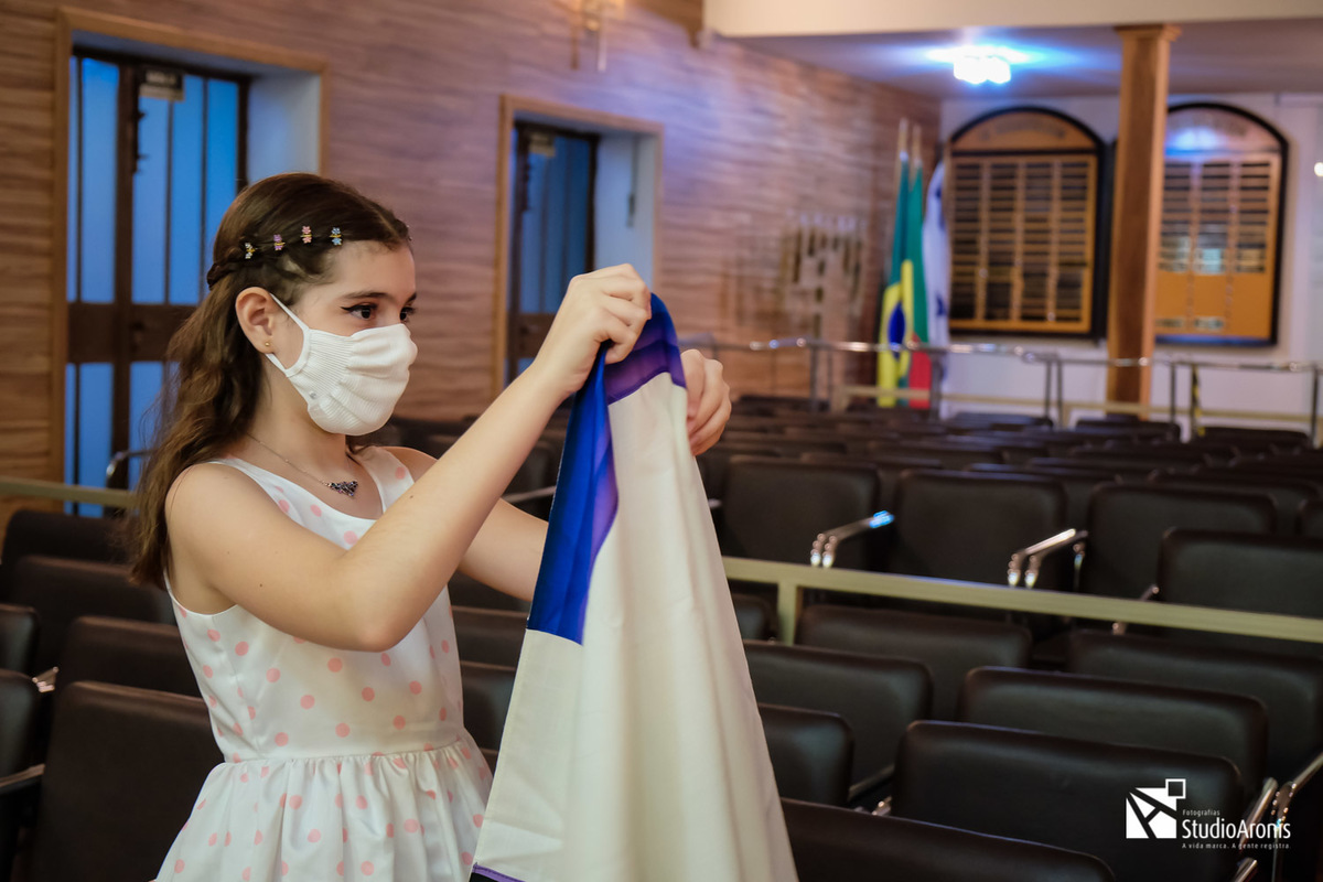 Colocação do Talid Bat Mitzvah