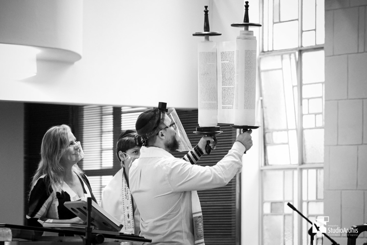 Rabino Marcos Perelmutter - Torá - Sinagoga Centro Israelita Porto Alegrense - Bar Mitzvah