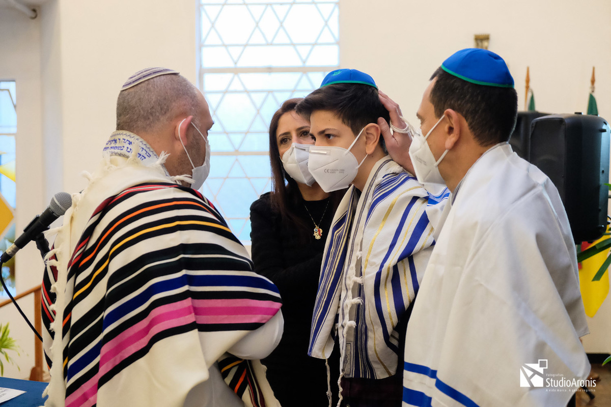 Bar Mitzvah Sinagoga União Israelita Porto Alegrense Rabino Ari Oliszewski