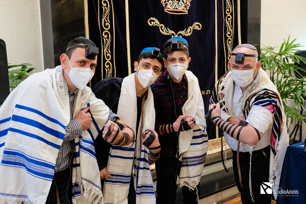  Sinagoga União Israelita em Porto Alegre Rabino Ari Oliszewski Tefili Bar Mitzvah Talid