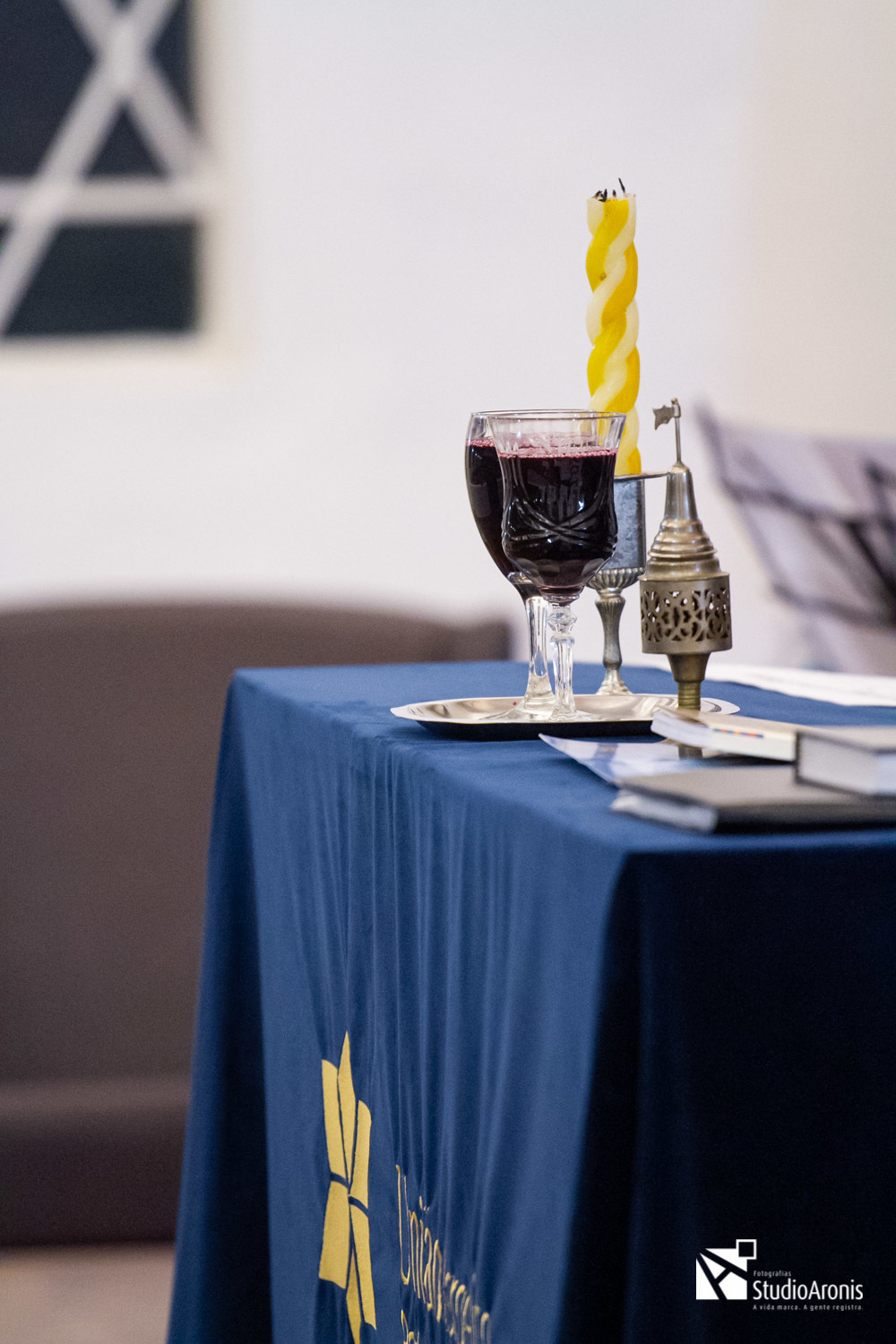 Cerimônia de Havdalá Sinagoga União Israelita Porto Alegre Judaísmo